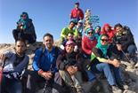 گزارش برنامه ی  صعود به قله یمان داغی