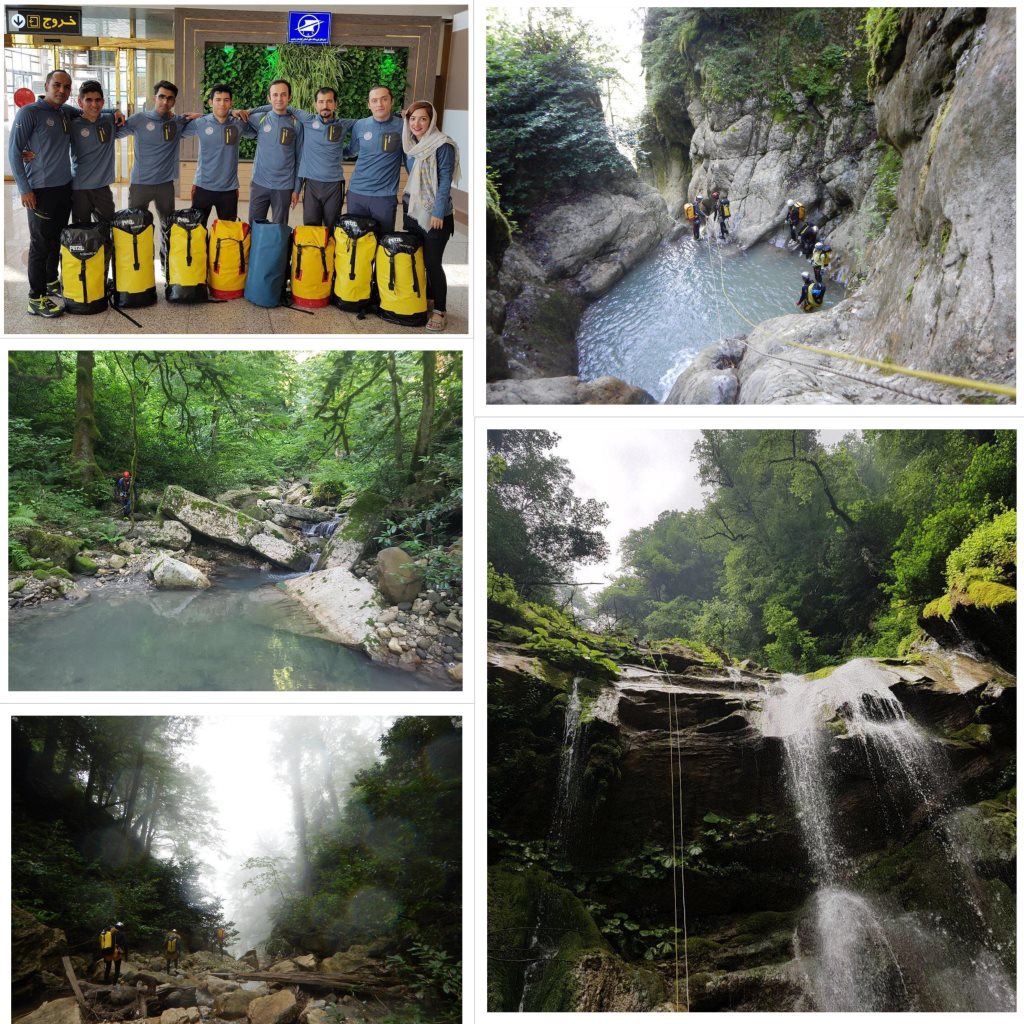 گزارش برنامه پیمایش آبشارهای شاهاندشت و دره گزک